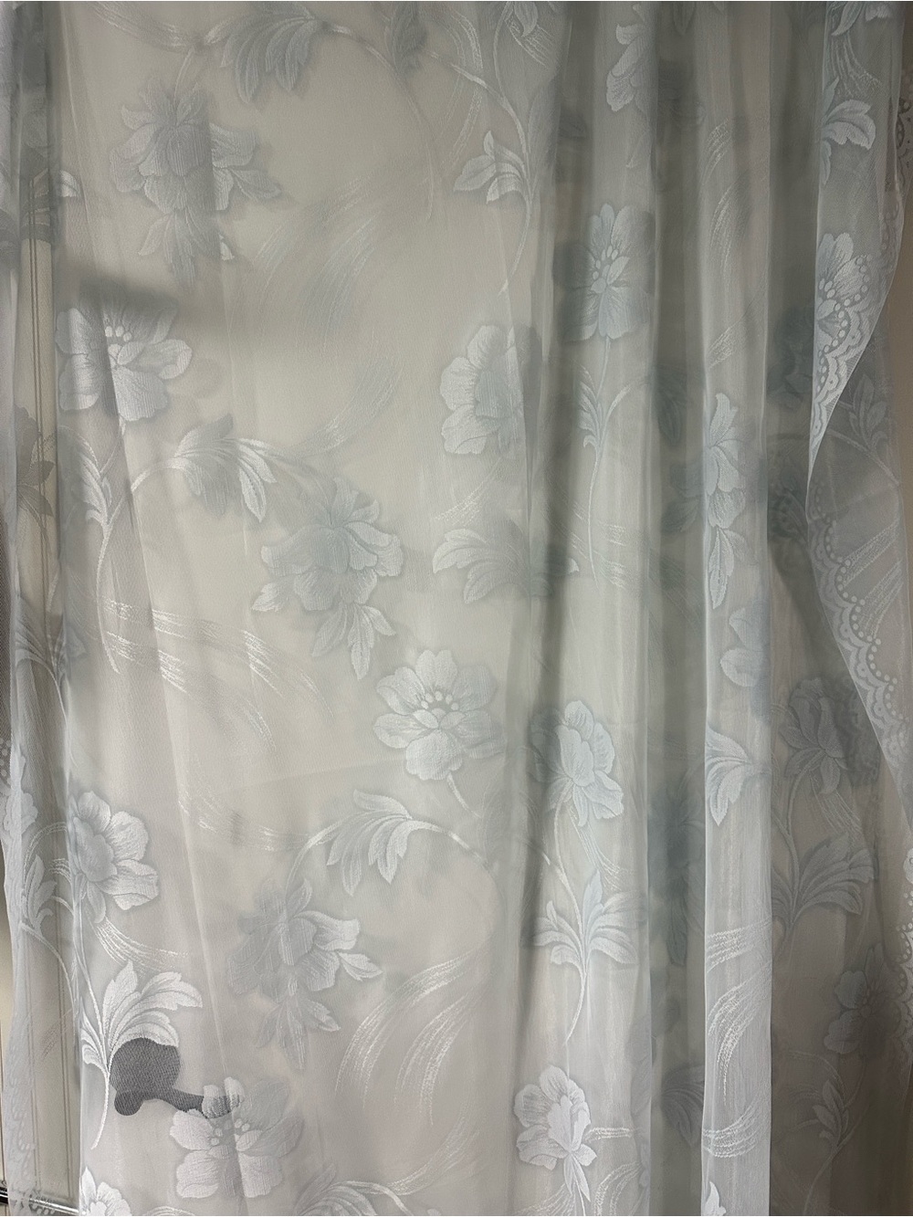 Sheer stiff lace scalloped bottom sears window treatment 043